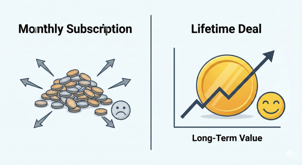 Lifetime Deals vs. Monthly Subscriptions 
