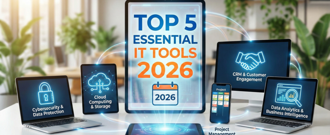Top 5 Essential IT Tools Every Small Business Needs in 2026